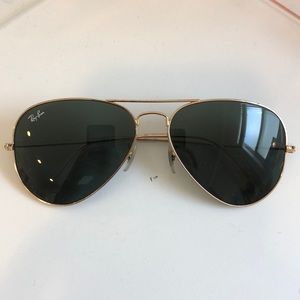 FINAL SALE ✨ Ray Ban Aviator Sunglasses